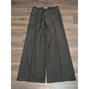 KYOKO HIGA Wide‎ Leg Designer Pants Gray Made in Japan Size 42